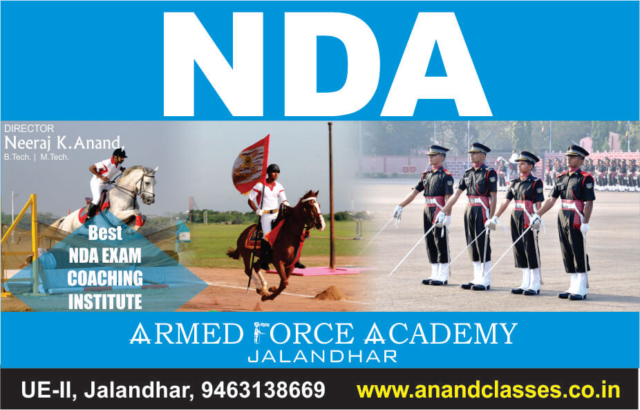 NDA Coaching Center in Jalandhar Neeraj Anand Classes